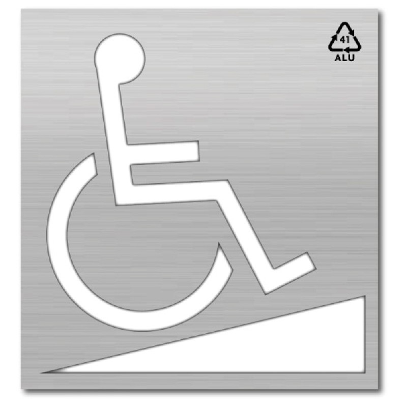 Plantilla Silla de Ruedas. Rampa