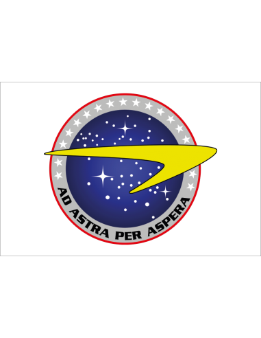 Bandera Ad astra per Aspera