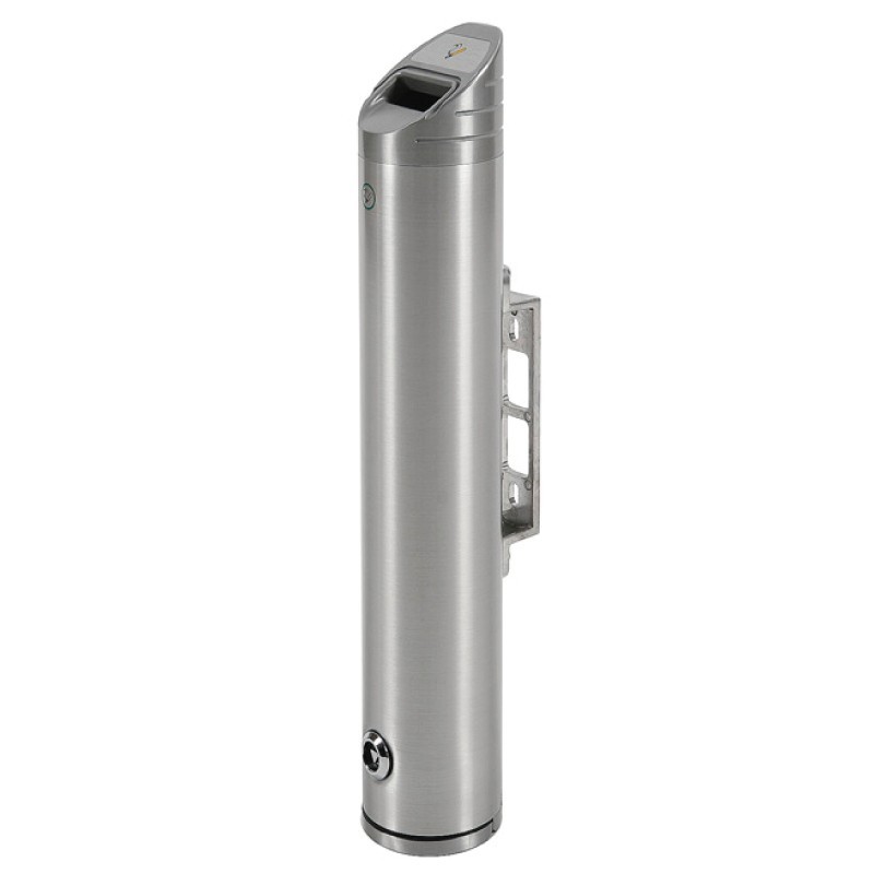 Cenicero Mural Redondo. Aluminio