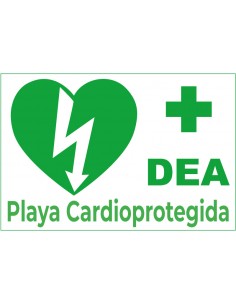 Bandera Playa Cardioprotegida