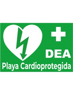 Bandera Playa Cardioprotegida