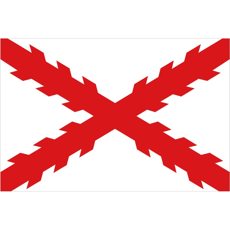 Bandera Cruz de Borgoña
