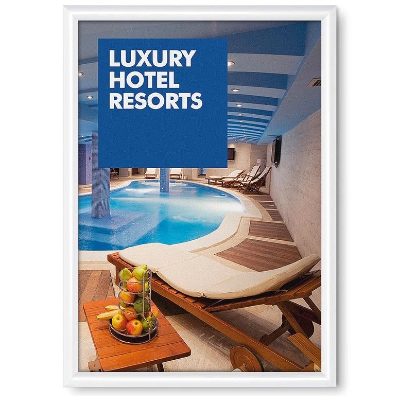 Marcos Aluminio 50x70 cm. Colores