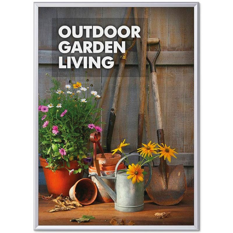 Marco Aluminio 100x140cm. Inglete