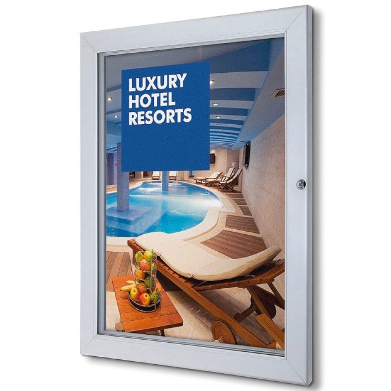 Marco de Aluminio 50x70 cm. Antihumedad. Con Cerradura