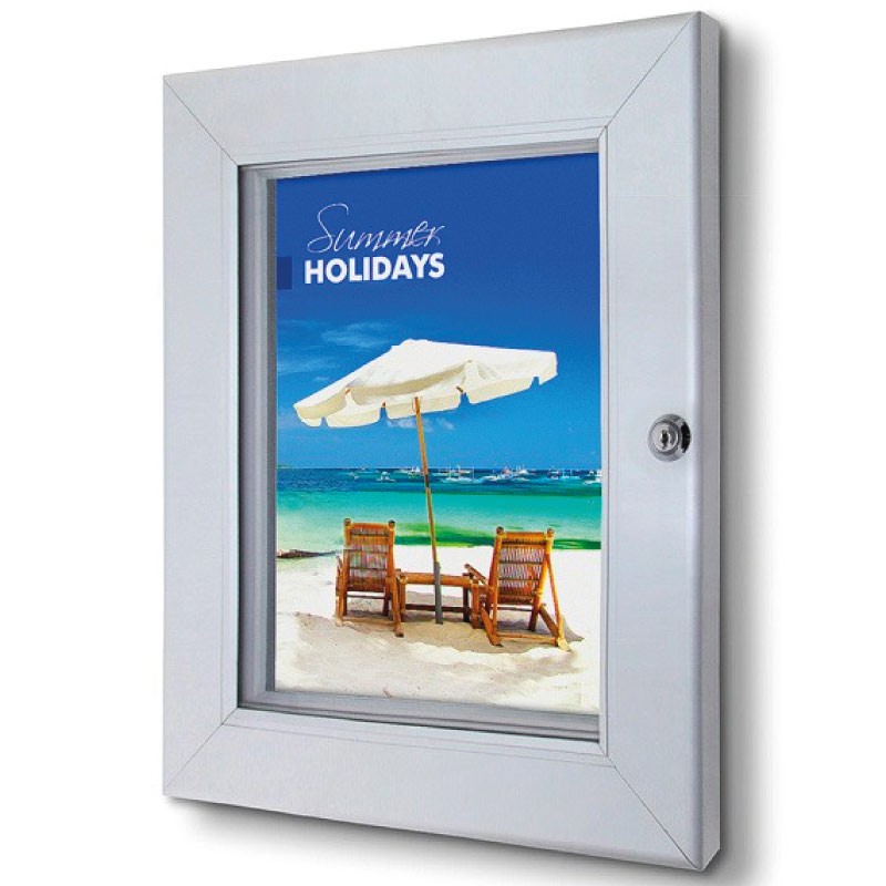 Marco de Aluminio A4 Premium. Con Cerradura