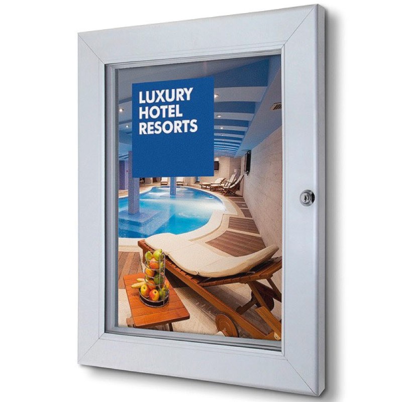 Marco de Aluminio A3 Premium. Con Cerradura