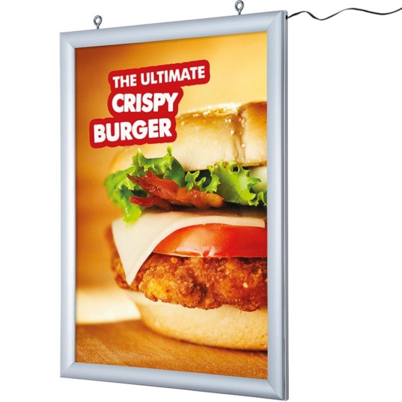 Marco Aluminio 50X70 cm. LED. 2 C