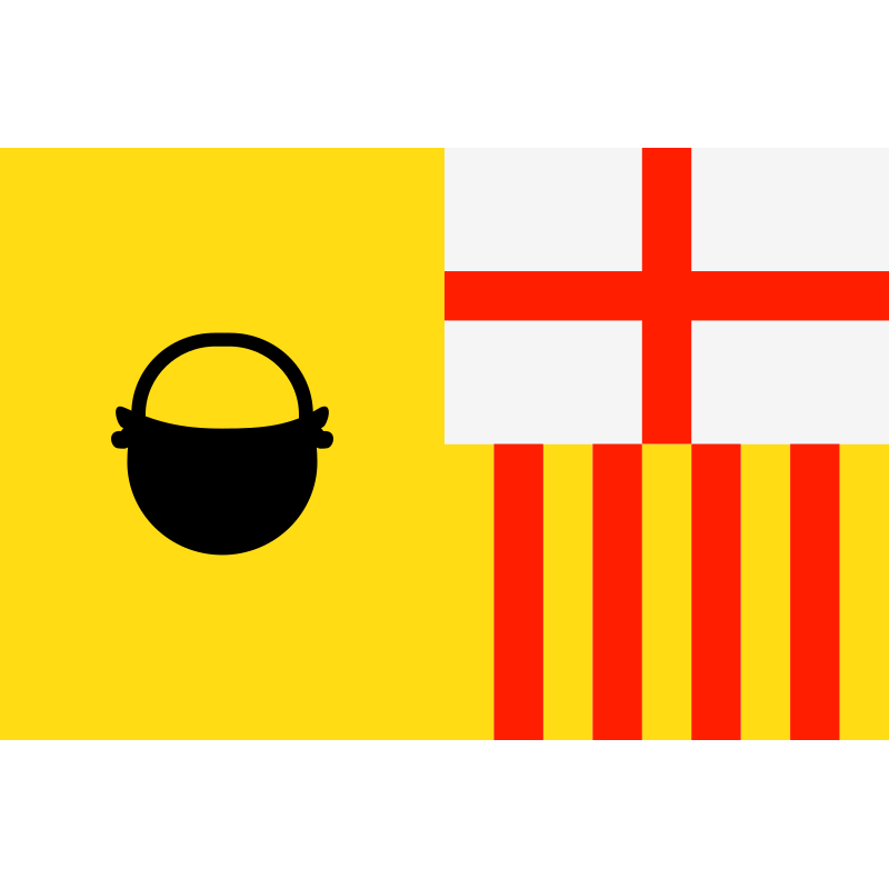 Bandera de Caldes de Montbui