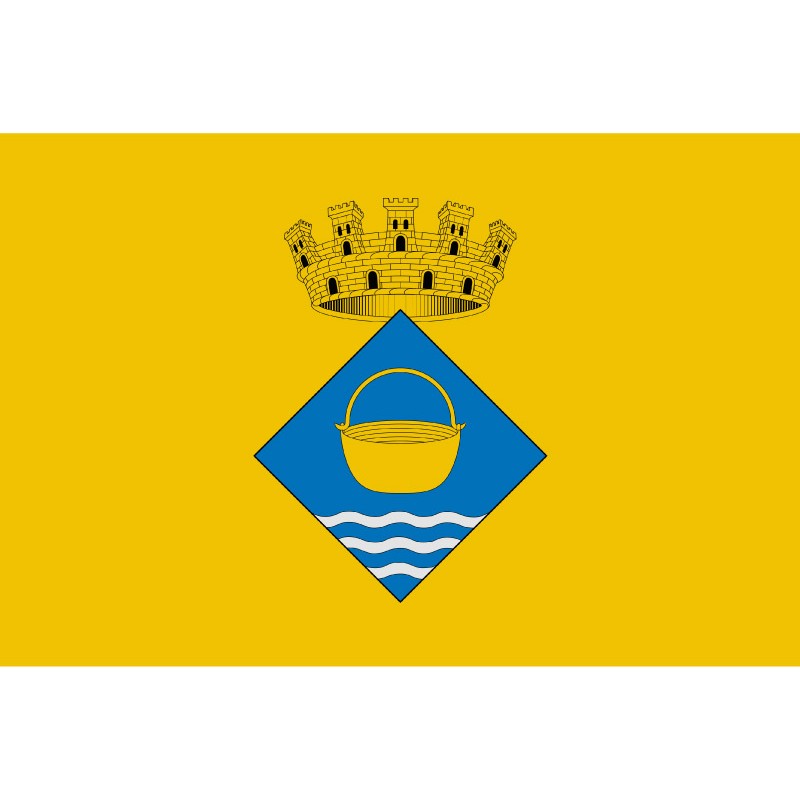 Bandera de Caldes d'Estrac