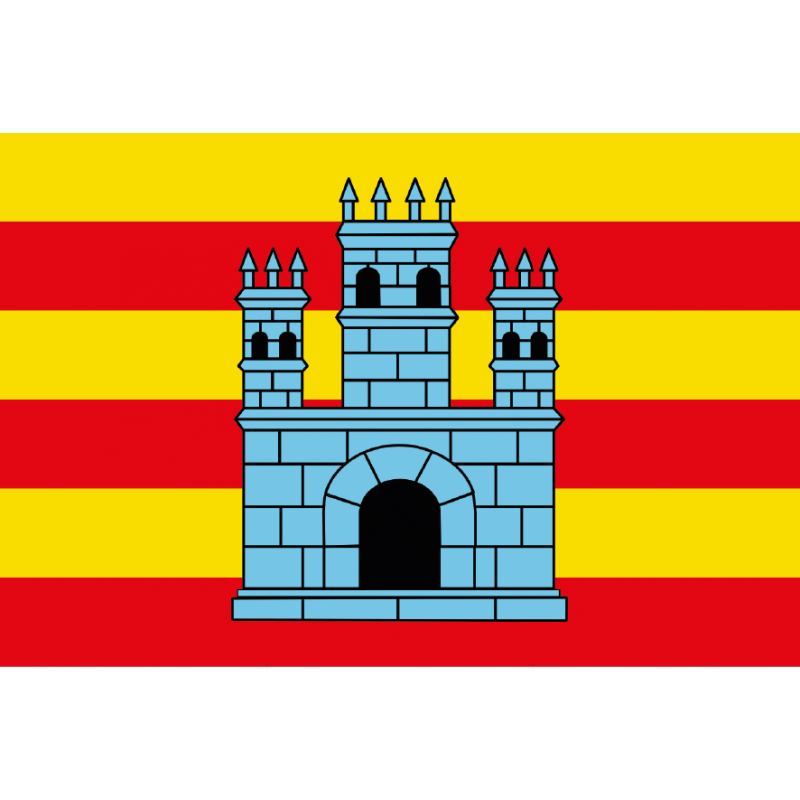Bandera de Castelló d'Empúries
