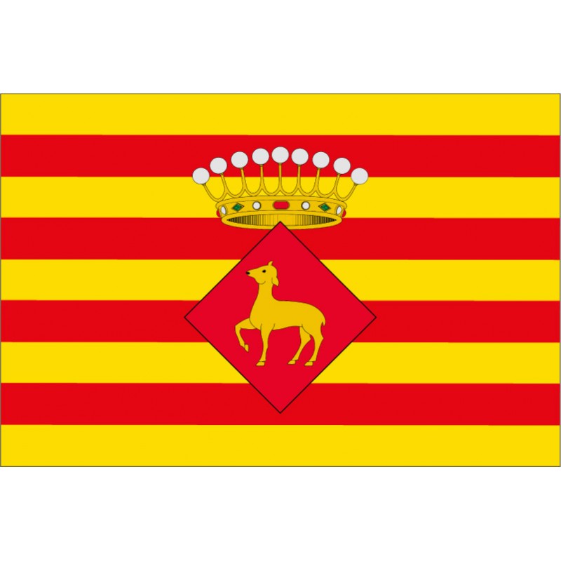 Bandera de Cervià de Ter