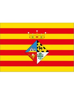 Bandera de La Vall d'en Bas