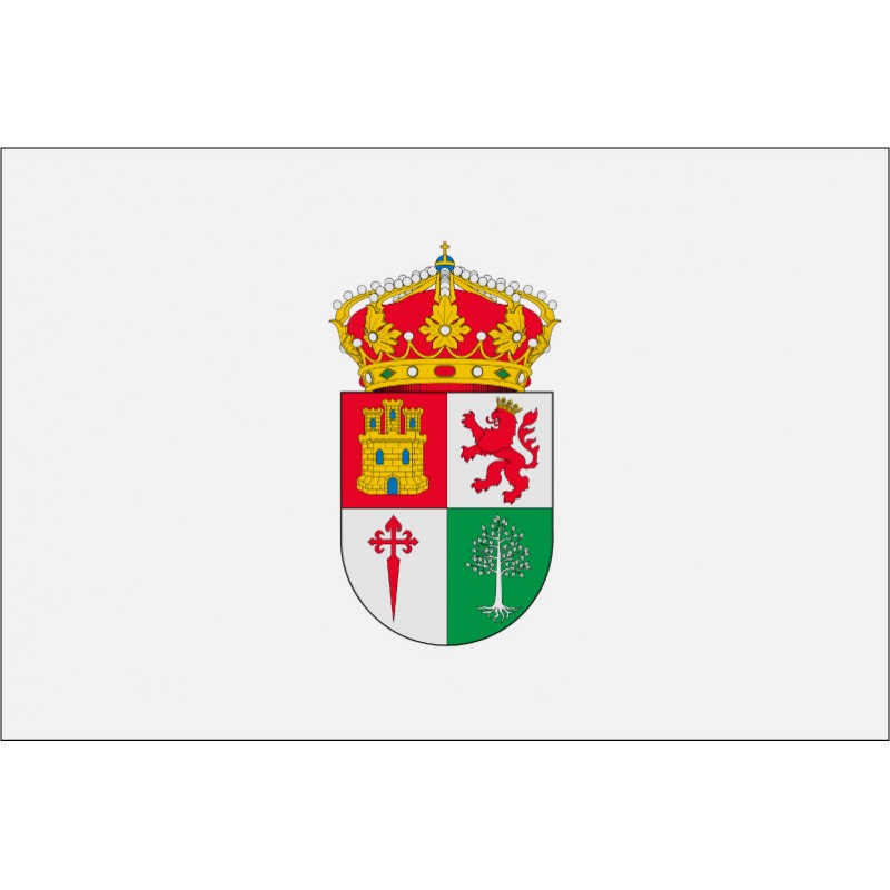 Bandera de Almadén de la Plata
