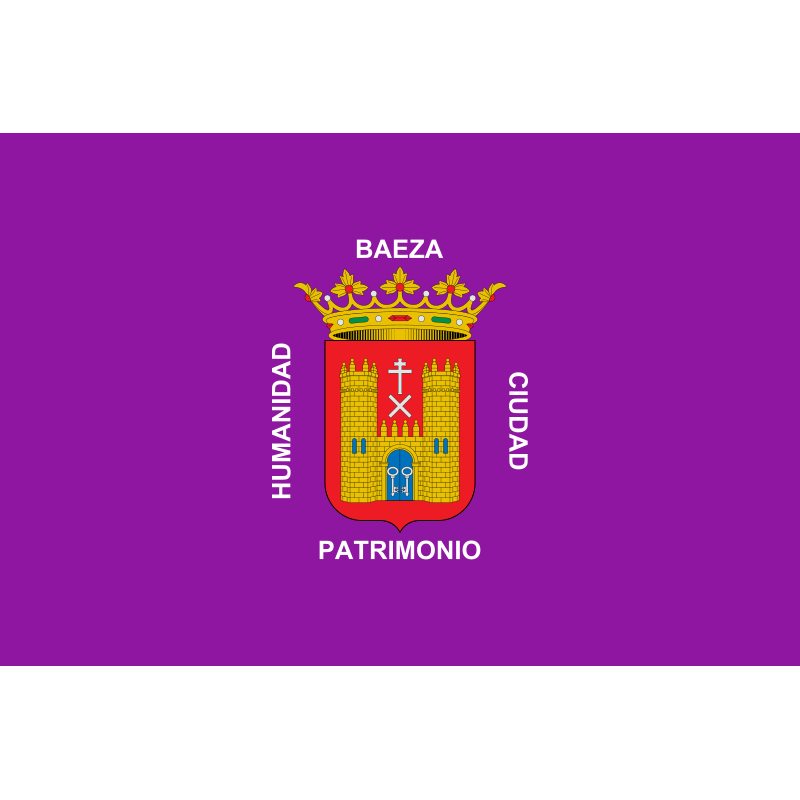 Bandera de Baeza