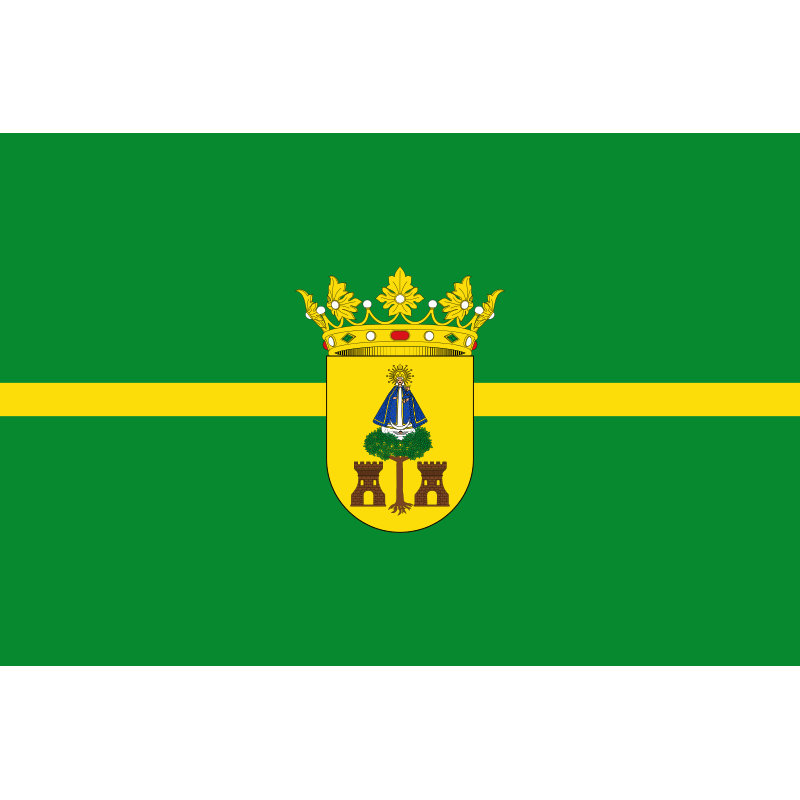 Bandera de Baños de la Encina