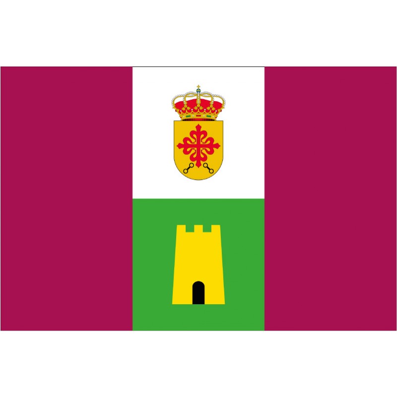 Bandera de Higuera de Calatrava