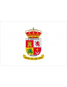 Bandera de Navas de San Juan