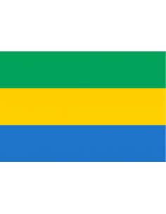 Bandera de Gabón