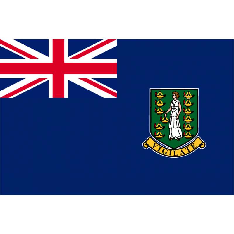 Bandera de las Islas Vírgenes Británicas