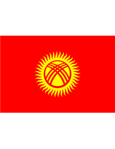 Bandera de Kirguistán