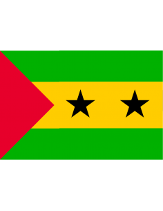 Bandera de Santo Tomé y...
