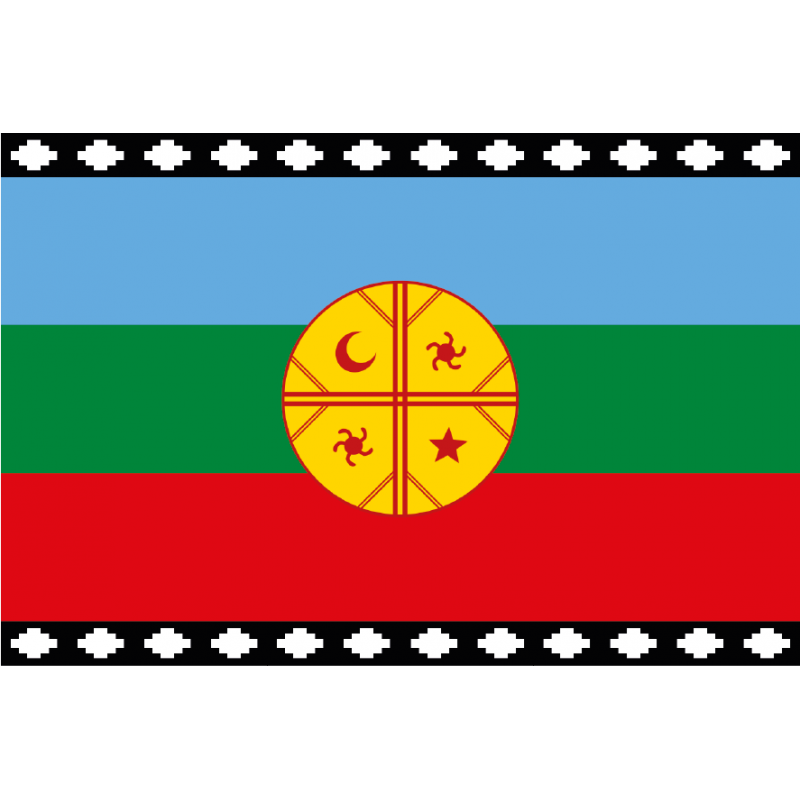 Bandera Pueblo Mapuche