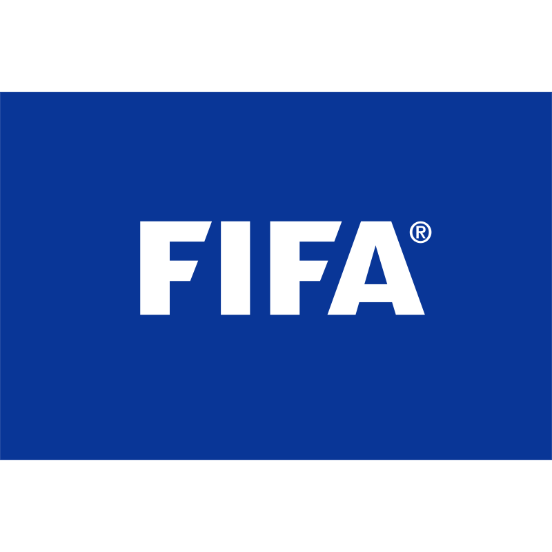 Bandera de la FIFA. Federación Internacional de Fútbol Asociación