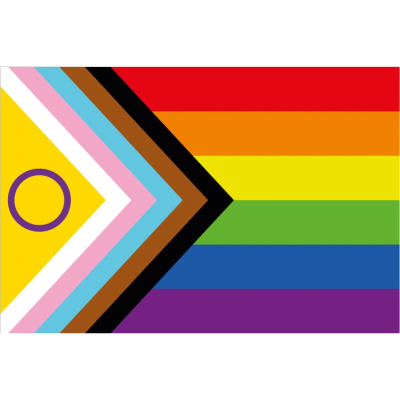 Bandera del Progreso LGTBI