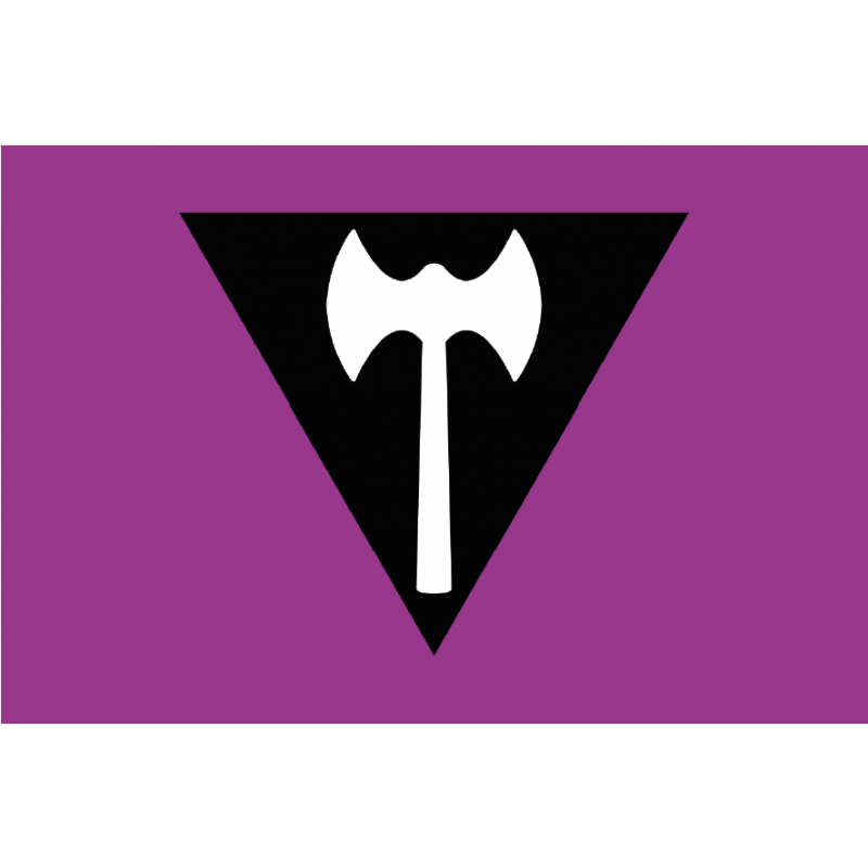 Bandera Labrys Lesbian