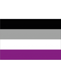Bandera Orgullo Asexual
