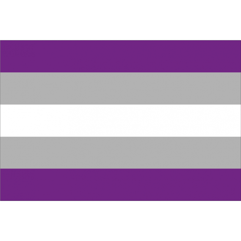 Bandera Grisexual