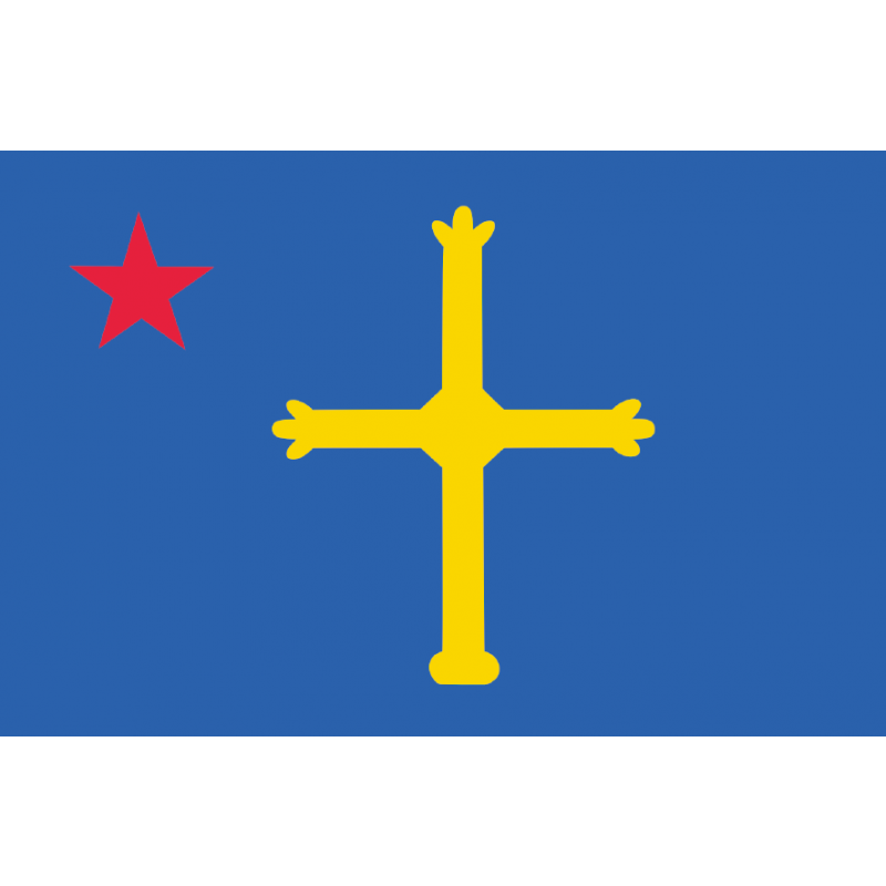 Bandera de Asturias Asturina