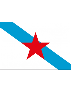 Bandera de Galicia Estreleira