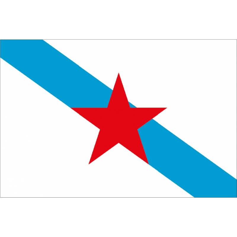 Bandera de Galicia Estreleira