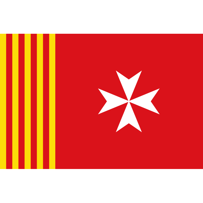 Bandera de Amposta