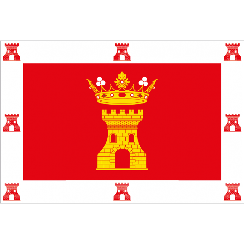 Bandera de Canalejas de Peñafiel