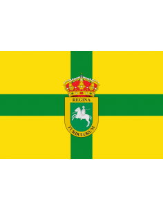 Bandera de Casas de Reina