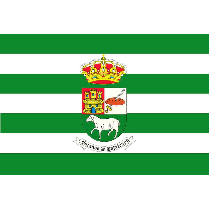 Bandera de Bolaños de Calatrava