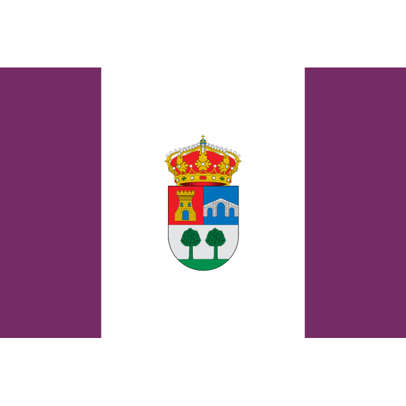 Bandera de Albalate de las Nogueras