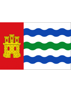Bandera de Salinas del Manzano