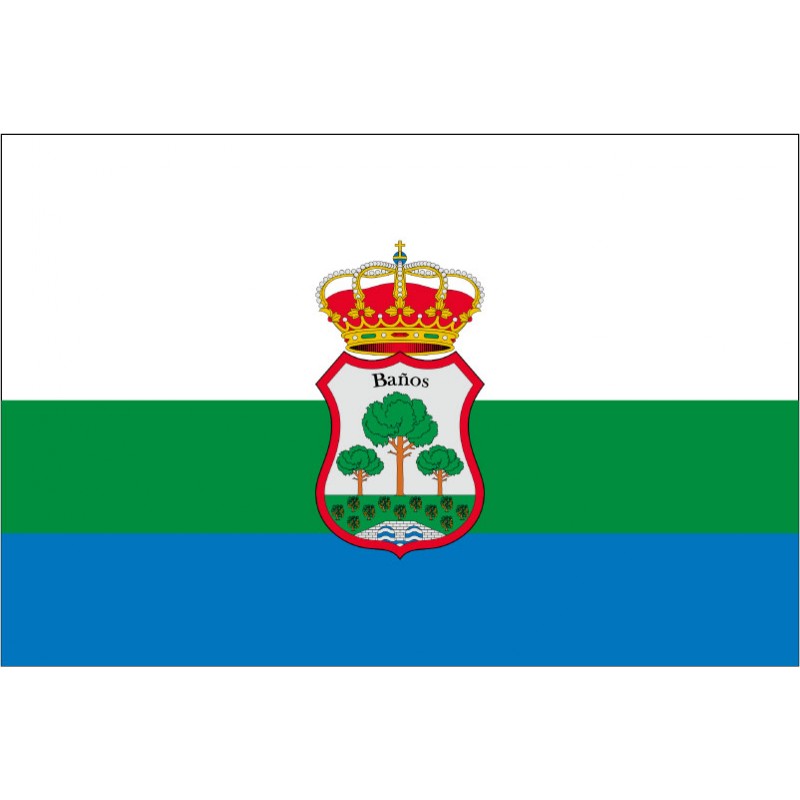 Bandera de Baños de Valdearados