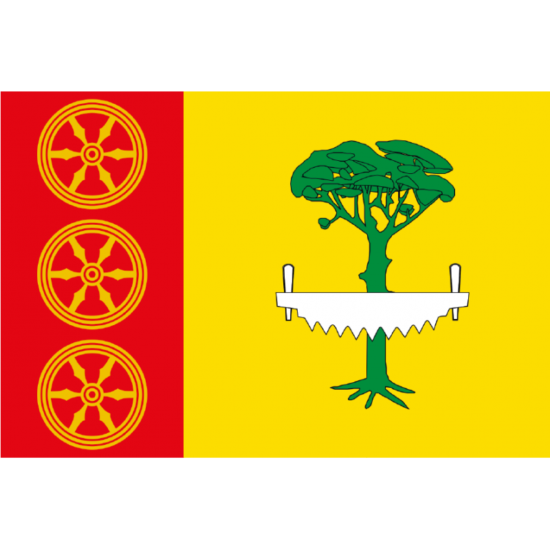 Bandera de Hoyos del Espino