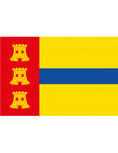 Bandera de Solana de Rioalmar