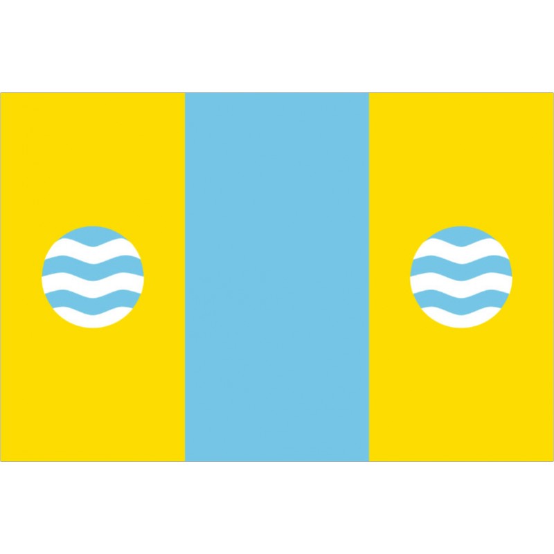 Bandera de Gimenells i el Pla de la Font