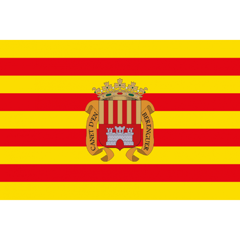 Bandera de Canet d'en Berenguer