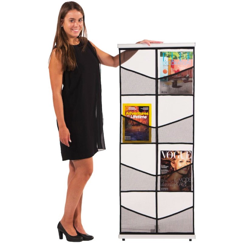 Porta Catálogos y Folletos. NYLON