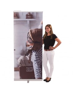 Roll-Up Banner Basic Plata