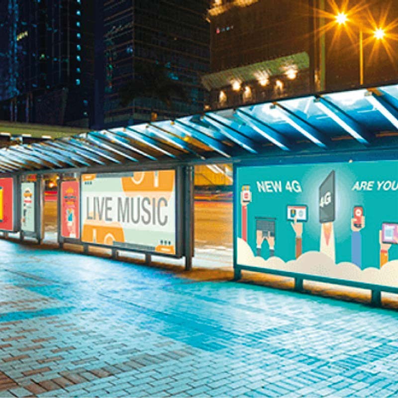 Pancartas Lona PVC. Translúcida 510 gr.