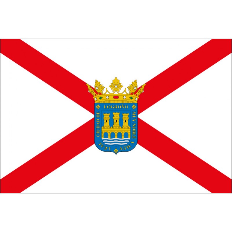 Bandera de Logroño